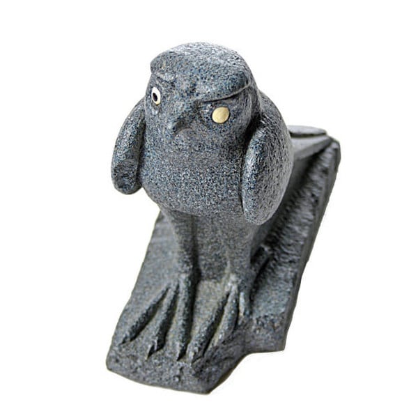 Statue Egyptian Falcon Bird Statue with One Eye Drawn museum Replicas